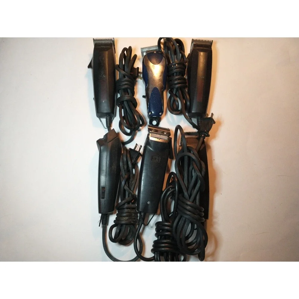 Barber Clippers - Wahl Sterling 3 Trimmers Barbershop FOR PARTS Big Lot of 6